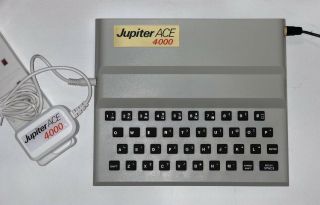 Rare Jupiter Ace 4000 (european Version) 1984 (1 Of 800) Sinclair Commodore Era