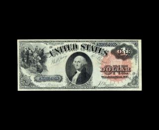 Ultra Rare 1880 $1 Legal Tender Strong Very Fine,