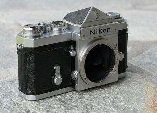 Rare Early First Batch Nikon F Chrome Body,  s/n xxxx293 2