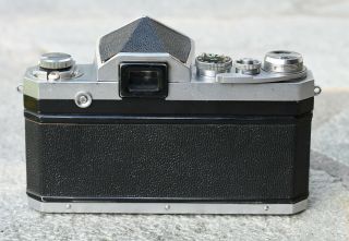 Rare Early First Batch Nikon F Chrome Body,  s/n xxxx293 3