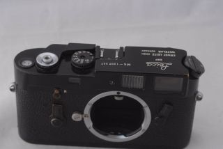Rare Leica M4 Black Paint Body 1207337