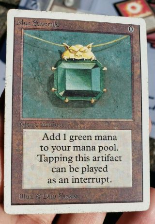 Vintage Magic | Mtg Unlimited Mox Emerald,