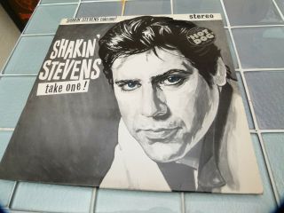 Rare Shakin Stevens Take One Vinyl Record Album Lp Never Played