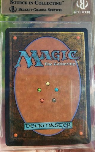 Vintage Magic | MTG BGS 9.  5 Beta Scrubland,  QUAD,  10,  PACK FRESH 3