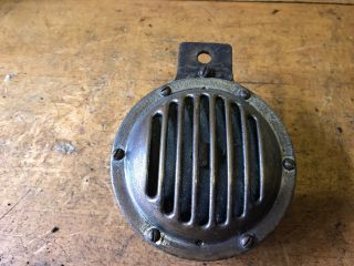 Clear Hooters Triumph Hf140 6v Horn Bsa Panther Ajs Matchless Barn Find Rare