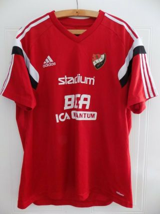 2013 2014 Rare Enskede Ik Fotboll Football Adidas Red Shirt Retro Soccer Size Xl