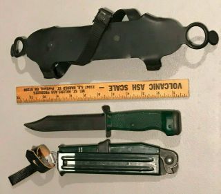Soviet Russian Nr - 2 Scout Knife,  W/ Leg Strap & Box,  Nos,  Extremely Rare,  Htf