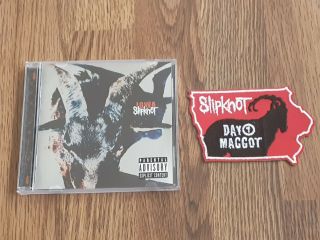 Slipknot - Iowa Cd 2001 Includes Rare Iron - On Patch From Hmv Near