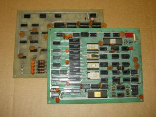 Rare 1976 Vintage Sphere Computer Cpu And Memory Boards (early Pc) 6800