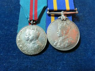 Rare Named Orig RNWMP / RCMP Long Service Medal 
