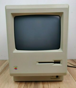 Very Rare Macintosh 128 M0001 Week 8 1984 1291 128K w/ Keyboard & Disc 3