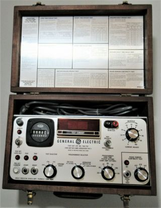 GENERAL ELECTRIC Rare Vintage TAK - TS2 SST / ECS & VERSATRIP Mod 2 - TEST SET 3