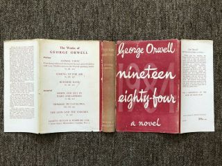 George Orwell - 1984 - Nineteen Eighty - Four - First Edition (UK 1949) VERY RARE 2