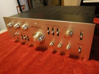 Legendary Kenwood Model 600 Amplifier Very Rare Supreme Series Cond. 2