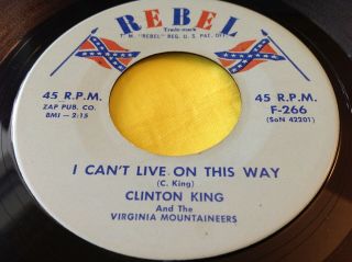 Rare Bluegrass Country 45 : Clinton King I 