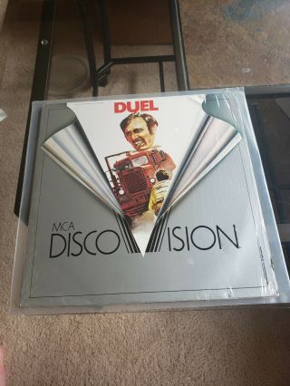 Duel Discovision Laserdisc Steven Spielberg Movie Rare