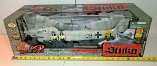 The Ultimate Soldier Luftwaffe Stuka Dive Bomber 21st Century Toys 1:18 2001