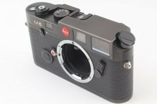 【RARE NEAR 1989 model】 Leica M6 BIG Letter 0.  72 Black Non TTL From JAPAN 3