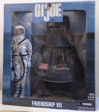 Gi Joe 12 " Astronaut & Space Capsule Friendship 7 Vii Fao Schwarz Excl