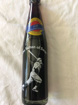 Rare Babe Ruth Red Rock Cola (1 Of 700) 100th Anniversary The Sultan Of Swat