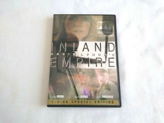 Inland Empire (2006) Very Good 2 - Disk Special Edition Dvd Rare Cover,  Oop Lynch