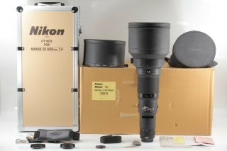 " Rare " 【almost In Box】 Nikon Ai - S Nikkor 600mm F/4 Ed If Japan 432