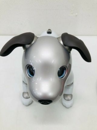 Very Rare Sony Aibo Ers - 1000 Japan White Robot Dog