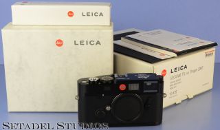 Leica Leitz M6 Ttl 0.  85 10476 Black Paint Dragon 2000 N.  427/500 Rare