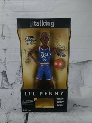 1997 Talking Lil Penny Doll Anfernee Hardaway Memphis Orlando 14” Figurine