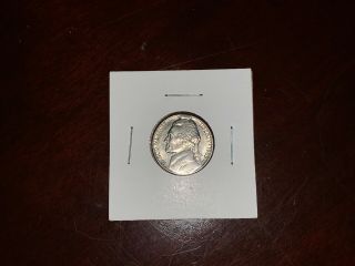1983 P Jefferson Nickel.  Obverse Cud Error.  Coin.  Rare