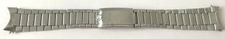 Rare Omega Vintage Bracelet Ref 7912/16 3rd Qtr 64 Ss Bracelet 100 Authentic