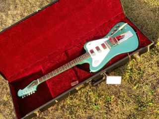 Gibson Custom Shop Firebird Vii Non - Reverse Rare Color Inverness Green Lyre