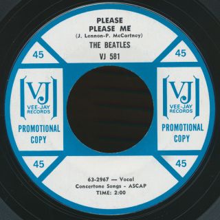 Beatles Rare 1964 Us Vee Jay 