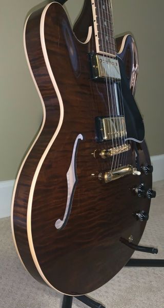 Gibson semi - hollow body ES - 335 Dot Reissue Electric Guitar Rare color 2