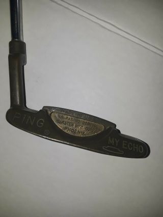 Rare Ping " My Echo " Oldest 85029 Putter All L@@k 35 Inches.