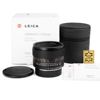 Leica 50mm F/1.  4 Summilux - R Rom E60 Late & Rare 11344 Lens Nr
