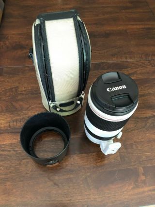 Canon Ef 100 - 400mm F/4.  5 - 5.  6l Is Ii Usm Lens - White (rarely)