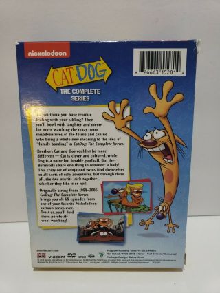 CatDog - The Complete Series Cat Dog Nickelodeon (DVD,  2014,  12 - Disc Set) OOP,  Rare 2
