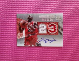 Sp Game Autograph Michael Jordan 1/1 Auto Jersey Card Autograph 23/23 Rare