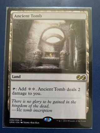 Mtg X1 Ancient Tomb (eng) Ultimate Masters Lp