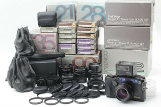 【SUPER RARE ALL BOXED】 Contax G2 Black Body,  5Lens,  TLA 200 From JAPAN 2