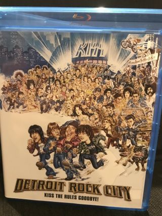 Detroit Rock City (blu - Ray Disc) - Out Of Print & Rare - Cult Comedy Like