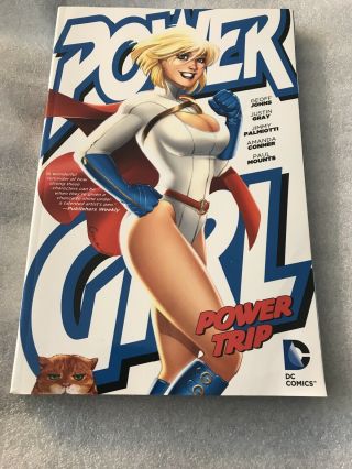 Power Girl: Power Trip - 2014 Dc Tpb Graphic Novel - Rare Oop - - See Photos