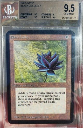 Vintage Magic | Mtg Bgs Alpha Black Lotus,  Power 9