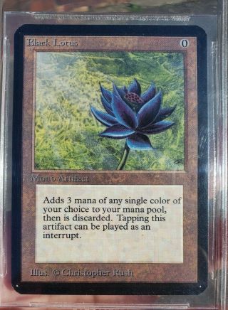 Vintage Magic | MTG BGS Alpha Black Lotus,  POWER 9 3