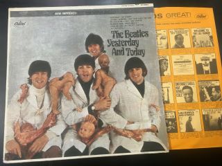 The Beatles Yesterday And Today Lp Butcher Cover 3rd State Stereo Rare