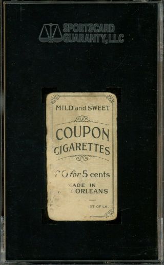 1914 Coupon Cigarettes T213 Ty Cobb Red Portrait HOF SGC 10 Poor 1 
