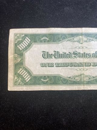1934 $1000 (One Thousand Dollar) Bill - OHIO RARE 3