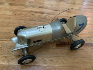 Rare 1940’s Vintage Tether Car 20” Hornet Gas Engine As Raced Speedking