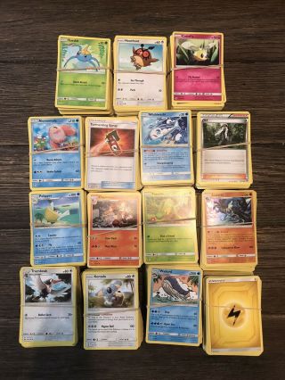 1500 Bulk Pokemon Cards Common,  Uncommon,  Rare,  Holo,  And Energy Cards